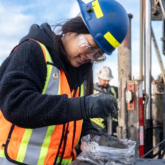 Inline Group staff member working